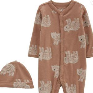 2-Piece Cap & Sleep & Play Set 3 Mo
